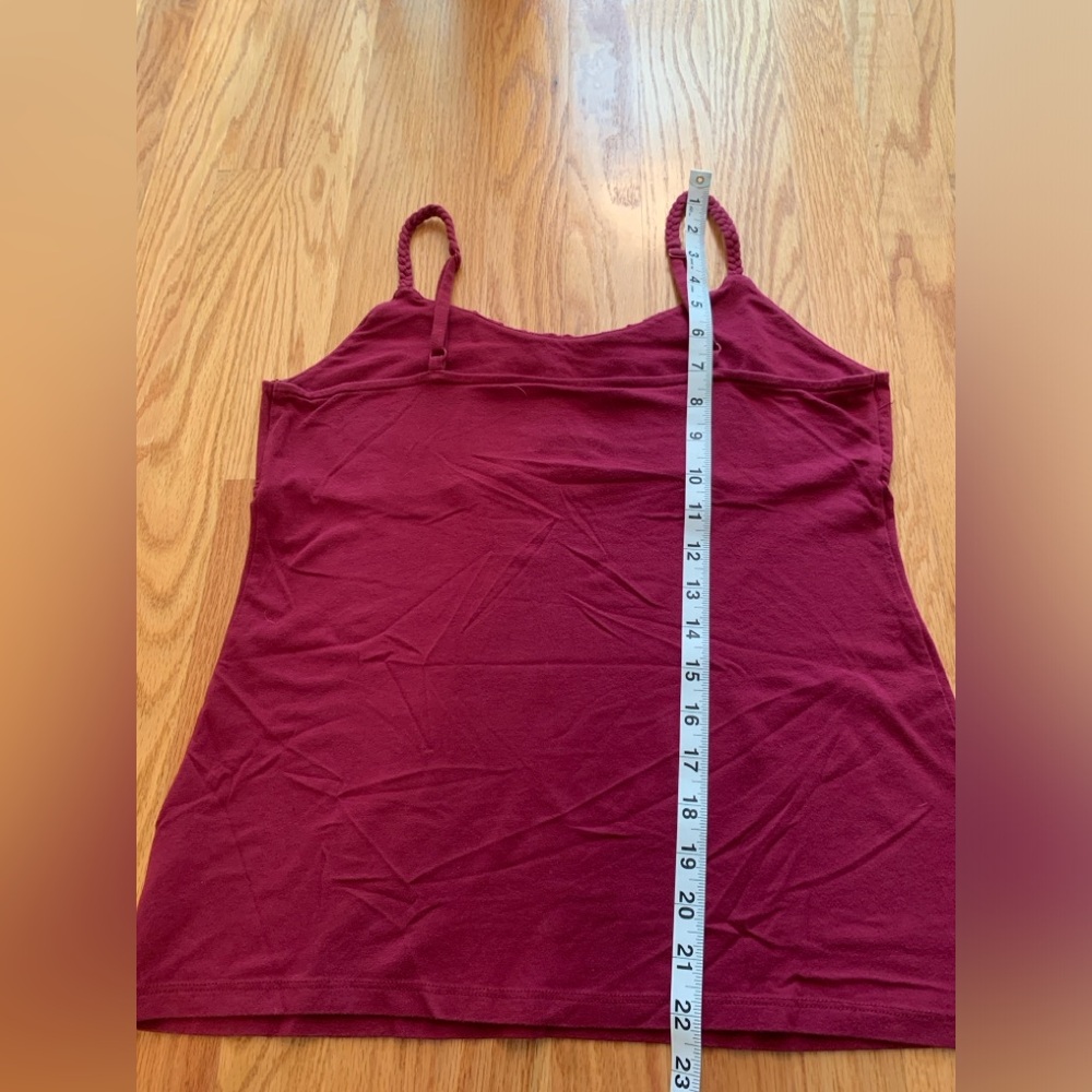 Bundle of 3 large Camisole Tanks by Torrid, JJill, & Inc in Aqua, Berry & White - Picture 8 of 16